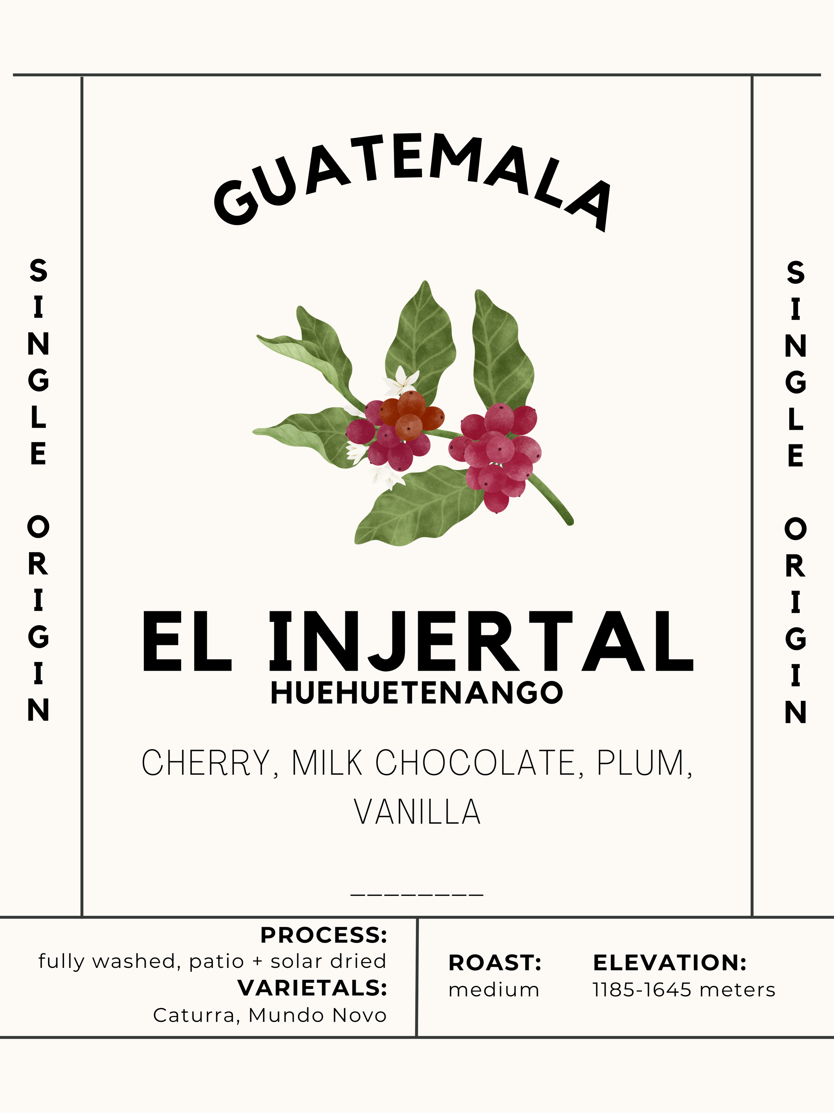 Guatemala Huehuetenango - El Injertal - Jaho Coffee Roaster