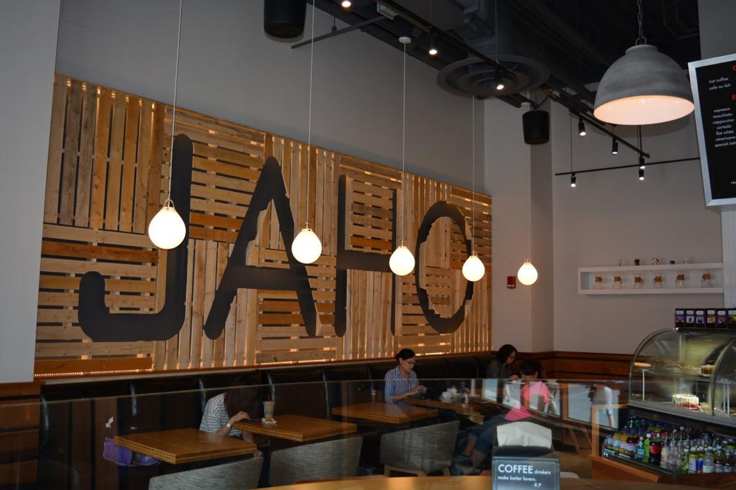 Boston Globe: Jaho Coffee Roaster & Wine Comes to Downtown Crossing